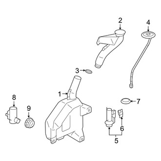 Acura OE - Windshield - Washer Components
