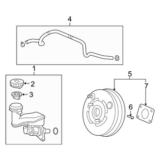 Acura OE - Cowl - Components on Dash Panel