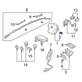 Acura OE - Steering Wheel Air Bag Bolt