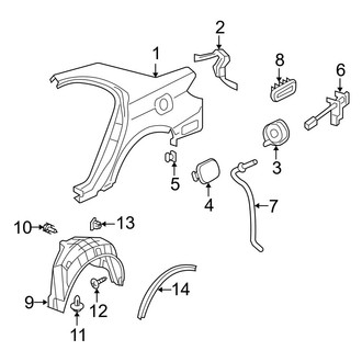 Acura OE - Quarter Panel & Components