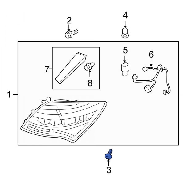 Tail Light Grommet