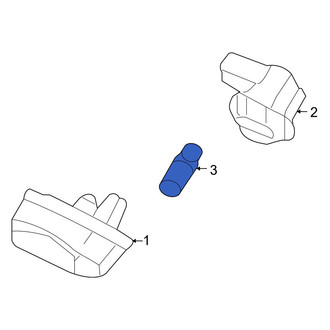 Acura OE - License Plate Light Bulb