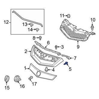 Acura OE - Grille Screw