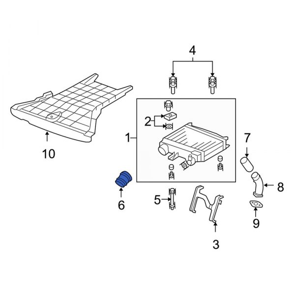 Turbocharger Outlet Tube