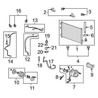 Acura OE - A/C Compressor Bolt