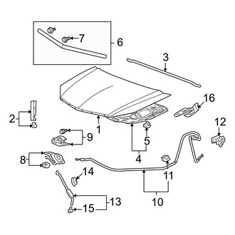 Acura OE - Hood & Components