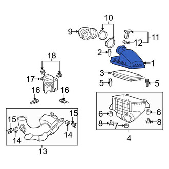 Acura OE - Air Filter Housing