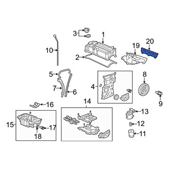 Acura OE - Engine Intake Manifold Gasket