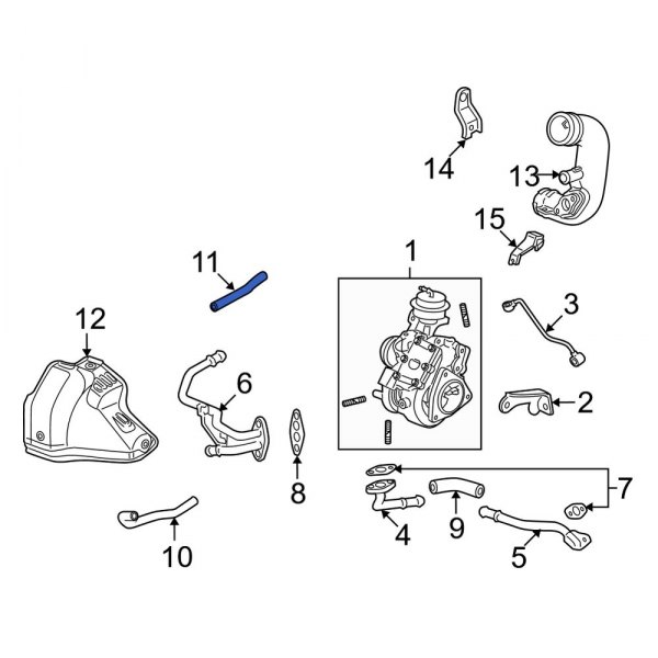 Turbocharger Oil Line