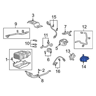 Acura OE - Evaporative Emissions System Line Adapter