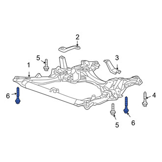 Acura OE - Engine Cradle Bolt