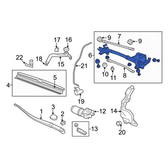 Acura OE - Wiper Linkage