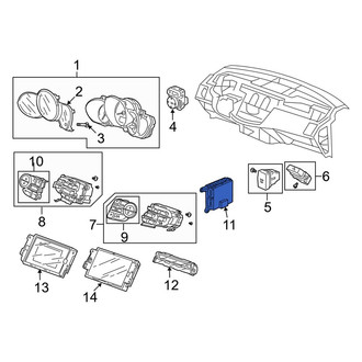 Acura OE - HVAC Control Module