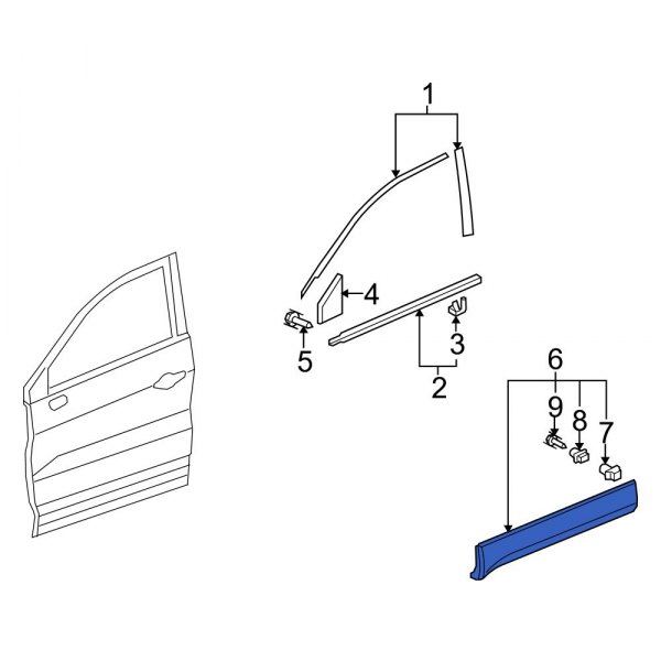 Body Trim Molding