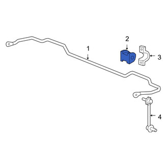 Acura OE - Rear Suspension Stabilizer Bar Bushing