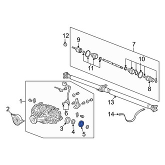 Acura OE - CV Axle Shaft Seal