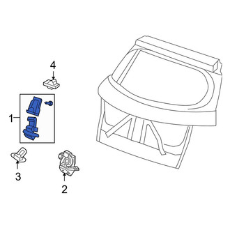 Acura OE - Rear Liftgate Latch