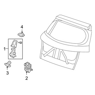 Acura OE - Lift Gate - Lock & Hardware