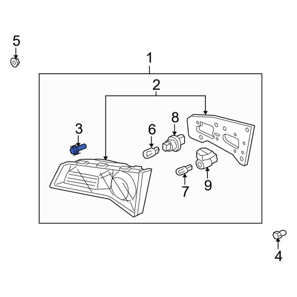 Tail Light Clip