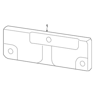 Acura OE - Rear Lamps - Rear Reflector