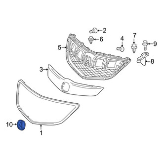 Acura OE - Front Grille Emblem