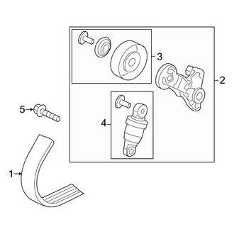 Acura OE - Cooling - Belts & Pulleys