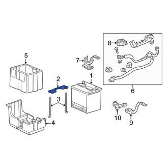 Acura OE - Battery Hold Down