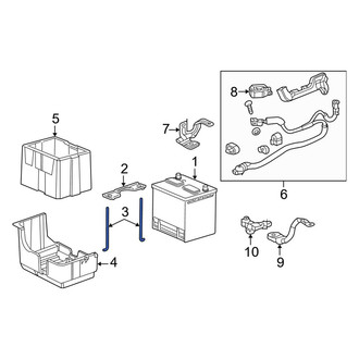Acura OE - Battery Hold Down Stud