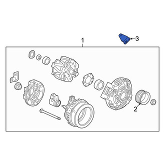 Acura OE - Alternator Adjusting Bracket