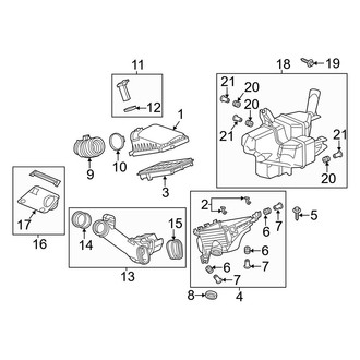 Acura OE - Engine / Transaxle - Air Intake