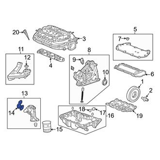 Acura OE - Engine Oil Filter Adapter Gasket