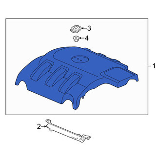Acura OE - Engine Cover
