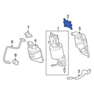 Acura OE - Rear Catalytic Converter Gasket