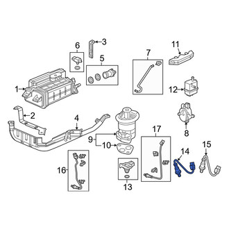 Acura OE - Rear Left Oxygen Sensor