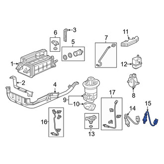 Acura OE - Rear Left Oxygen Sensor