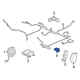 Acura OE - Rear Air Bag Impact Sensor