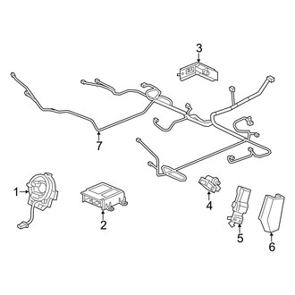 Acura OE - Restraint Systems - Air Bag Components (Modules & Sensors)