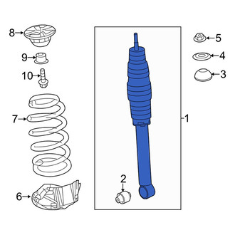Acura OE - Rear Suspension Shock Absorber