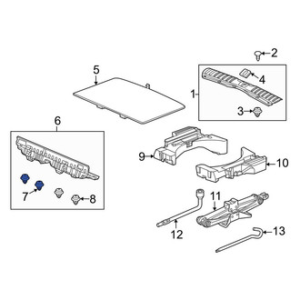 Acura OE - Door Sill Plate Clip