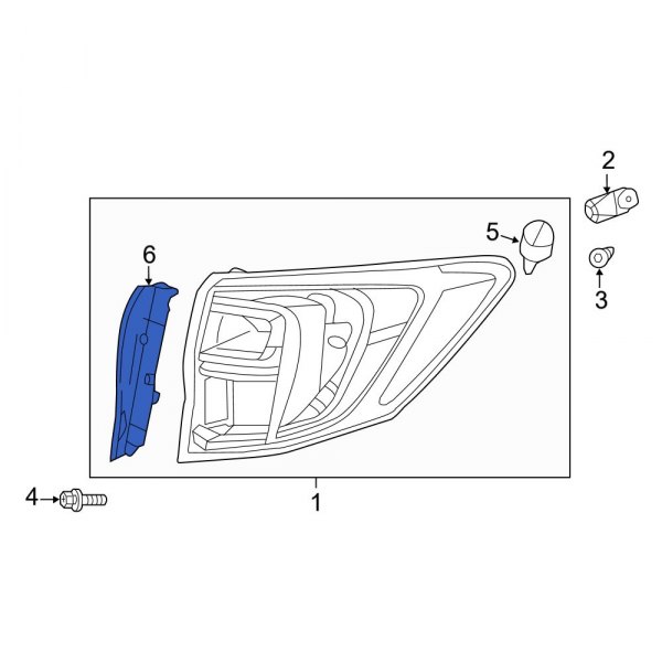 Tail Light Housing