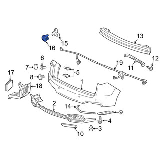 Acura OE - Rear Parking Aid Sensor Housing