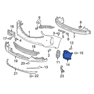 Acura OE - Front Left Brake Air Duct