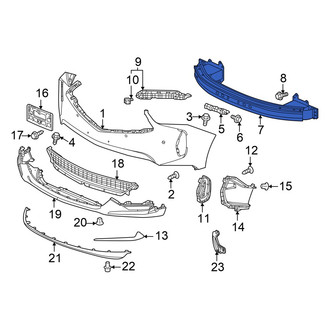 Acura OE - Front Bumper Impact Bar