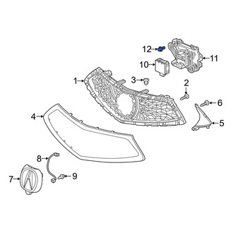 Acura OE - Cruise Control Distance Sensor Bolt