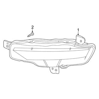 Acura OE - Front Lamps - Fog Lamps