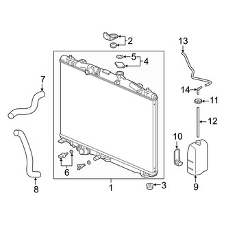 Acura OE - Cooling - Radiator & Components