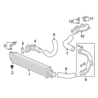 Acura OE - Intercooler Insulator