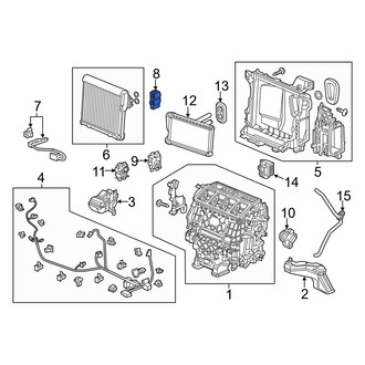 Acura OE - A/C Expansion Valve