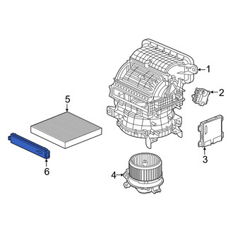 Acura OE - Cabin Air Filter Cover