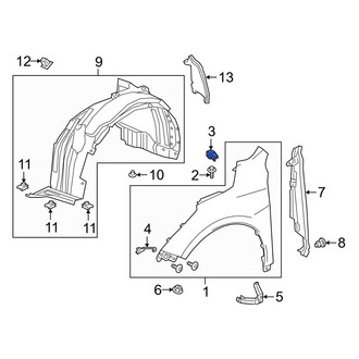 Acura OE - Front Fender Insulator